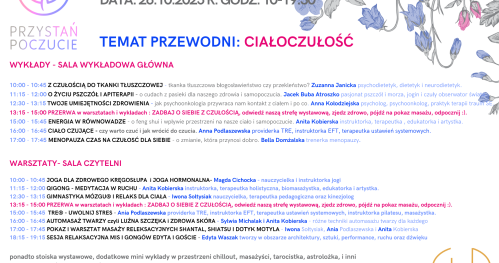 Przystań Poczucie CIAŁOCZUŁOŚĆ