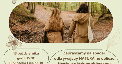 Botaniczny spacer z biblioteką