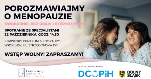 Porozmawiajmy o menopauzie
