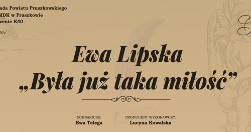 Salon Poezji K40 "Ewa Lipska "Była już taka miłość""