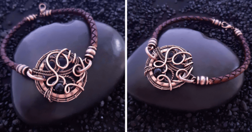 Warsztaty tworzenia biżuterii wire wrapping - bransoletka