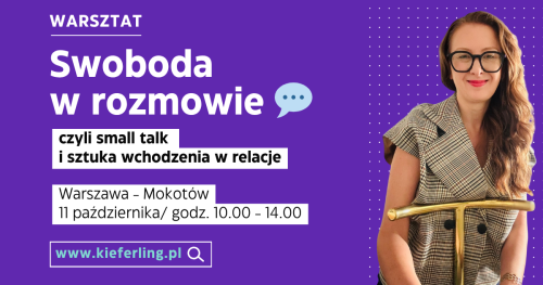 💬 Swoboda w rozmowie - czyli small talk i sztuka wchodzenia w relacje