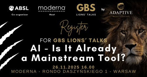 GBS Lions' Talks: AI - Is It Already a Mainstream Tool?