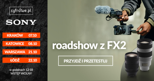 SONY Roadshow z FX2