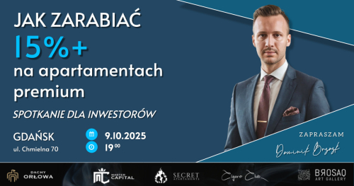 Spotkanie Master Capital, spotkanie dla Inwestorów / nieruchomości Premium Gdańsk