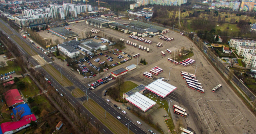 Zajezdnia autobusowa przy Alei Hallera