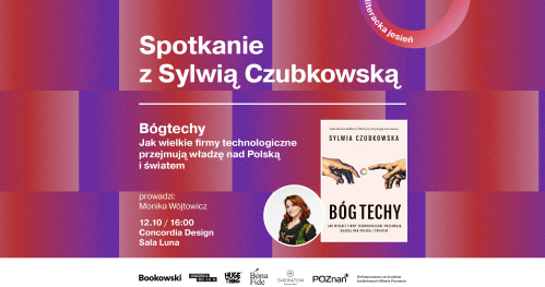 "Bógtechy" | Spotkanie z Sylwią Czubkowską