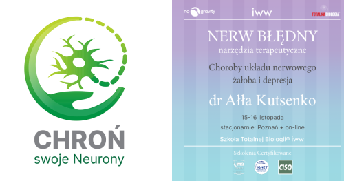 Nerw Błędny - narzędzia terapeutyczne. Dr Ałła Kutsenko