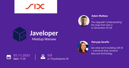 Javeloper Meetup Warsaw