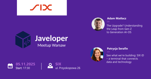 Javeloper Meetup Warsaw