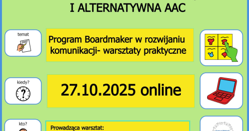 Program Boardmaker w rozwijaniu komunikacji