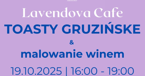 Malowanie winem i przy winie z gruzińskimi toastami