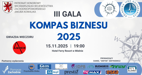 III Gala Koszalińskiej Nagrody Gospodarczej "Kompas Biznesu"