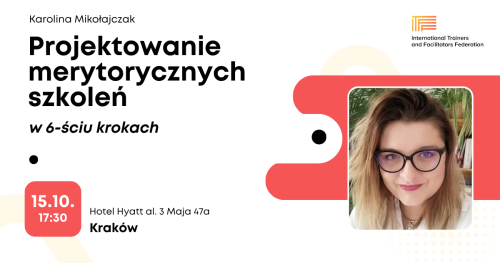 Projektowanie merytorycznych szkoleń w 6-ściu krokach