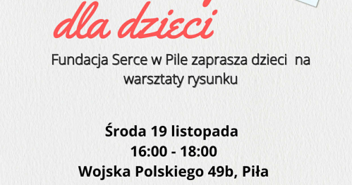 Warsztaty rysunku 19.11.2025