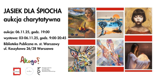 AUKCJA CHARYTATYWNA "JASIEK DLA ŚPIOCHA" 2025