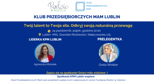 Klub Przedsiębiorczych Mam - Lublin, 24.10.2025