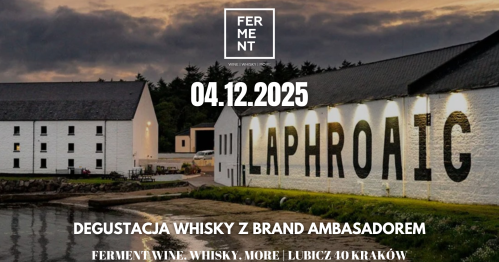 Laphroaig - degustacja whisky z brand ambasadorem