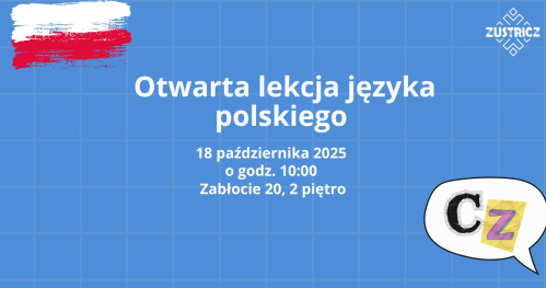 Otwarta lekcja języka polskiego dla cudzoziemców