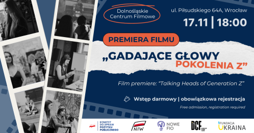Premiera filmu "Gadające Głowy Pokolenia Z" inspirowanego dokumentem Krzysztofa Kieślowskiego