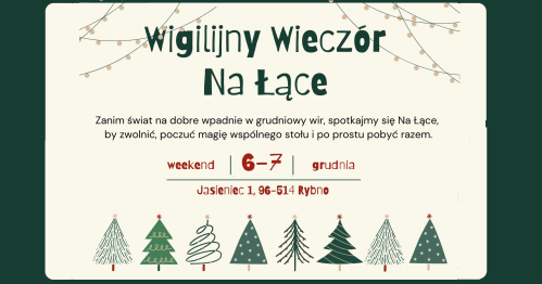 Wigilijny wieczór Na Łące