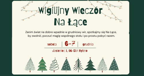 Wigilijny wieczór Na Łące