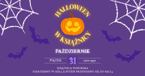 🎃 Halloween w Książnicy Pomorskiej! 🎃