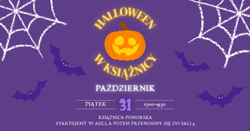 🎃 Halloween w Książnicy Pomorskiej! 🎃