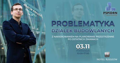 Problematyka działek budowlanych z nakierowaniem na planowanie przestrzenne po ostatnich zmianach.
