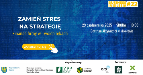"ZAMIEŃ STRES NA STRATEGIĘ. Finanse firmy w twoich rękach."