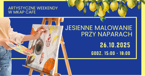 Jesienne malowanie przy naparach