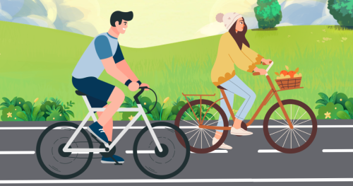 Wspólna wycieczka rowerowa po Bierkowicach i okolicach