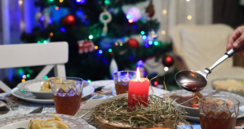 Kolacja przy świecach-podsumowanie roku