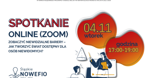 Zobaczyć niewidzialne bariery - jak tworzyć świat dostępny dla osób niewidomych?