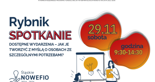 Dostępne wydarzenia - jak je tworzyć z myślą o osobach ze szczególnymi potrzebami?