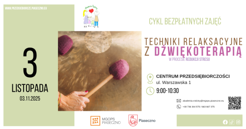 Techniki relaksacyjne z dźwiękoterapią w procesie redukcji stresu