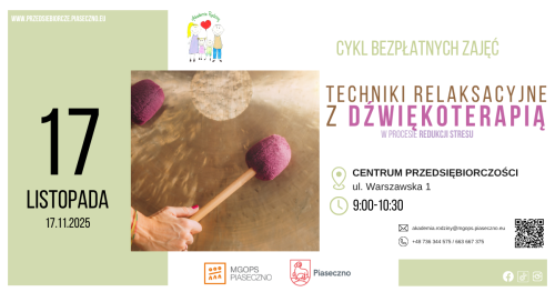 Techniki relaksacyjne z dźwiękoterapią w procesie redukcji stresu