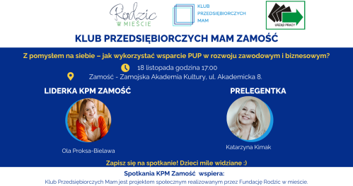 Klub Przedsiębiorczych Mam Zamość - 18.11.2025