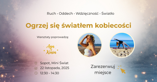 Warsztat dla kobiet: Joga Ruch Relaks Psychologia
