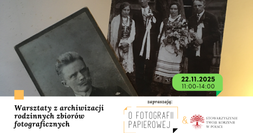 Warsztaty z archiwizacji rodzinnych zbiorów fotograficznych (22.11.2025)