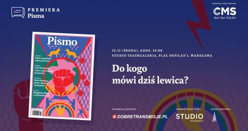 LISTOPADOWA PREMIERA PISMA