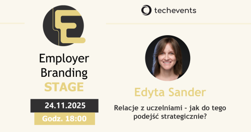 Employer Branding Stage #13 (online): Edyta Sender