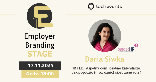Employer Branding Stage #12 (online): Daria Siwka