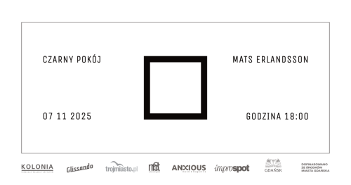 MATS ERLANDSSON | Czarny Pokój