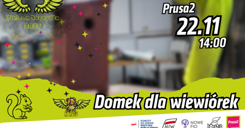 Domek dla wiewiórek