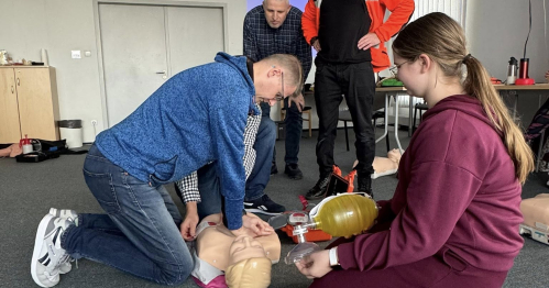 Ruszaj Bezpiecznie na Ursynowie III: Pierwsza Pomoc dla Aktywnych Mieszkańców szkolenie praktyczne 7