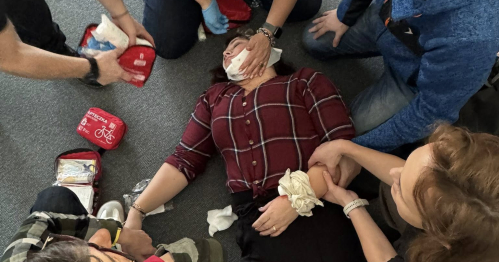 Ruszaj Bezpiecznie na Ursynowie III: Pierwsza Pomoc dla Aktywnych Mieszkańców szkolenie praktyczne 8