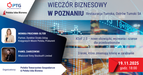 Wieczór Biznesowy PTG Poznań