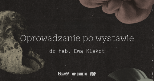 OP_TALKS | Ukryte parametry | Oprowadzanie po wystawie z dr hab. Ewą Klekot