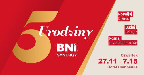 5 Urodziny BNI Synergy